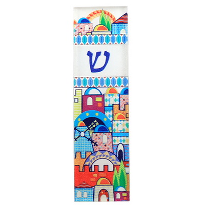 מזוזה פרספקס לרכב ירושלים 6 ס"מ