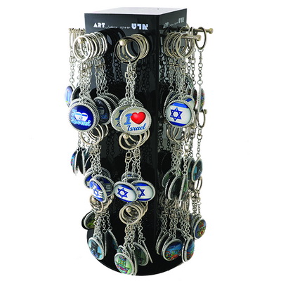 סטנד מחזיקי מפתחות שונים 120 יחידות