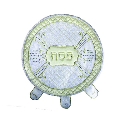 כיסוי פסח מפואר משובץ באבנים 44 ס"מ
