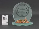 הדלקת נרות עשויה מזכוכית