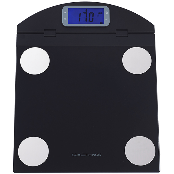 משקל שטיח דיגיטלי ScaleTHIN-Rug  הכולל מדידת ערכי שומן גוף ZA-4252