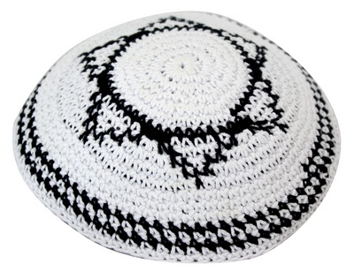 * * כיפה סרוגה 17 ס