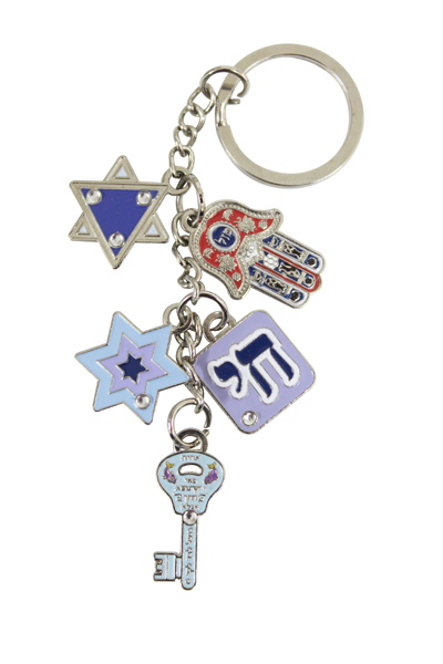 מחזיק מפתחות 5 סמלים 11 ס"מ