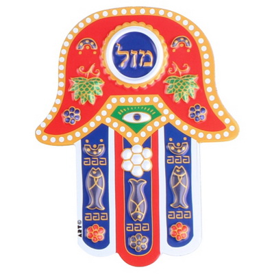 מגנט פלסטיק בולט - מזל 10.5x8.5 ס"מ