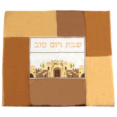 כיסוי פלטה מהודר ריקמה צבעונית 70*80 ס"מ