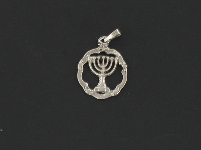 1504 תליון מנורה 5.1 ס"מ + ק