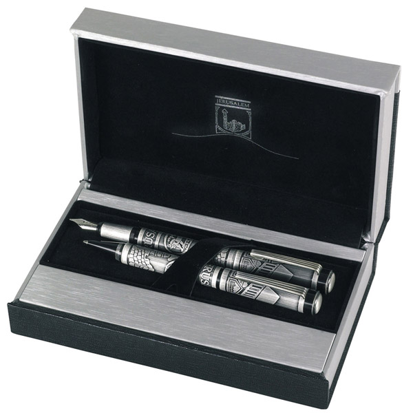סט עטי ירושלים X-pen כד+צפ XP-340bf בקופסת