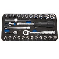 סט בוקסה מתכת 1/4 29 יחידות