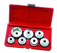 סט בוקסות לפתיחת פילטר 7 יח' 3/8