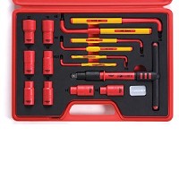 בוקסות + מפתחות אלן 15 יח VDE .