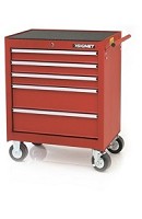 ארון 5 מגירה +מיסב B 585 אדום