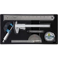 מגש כלי מדידה מקצועי 6 חלקים לארון מגירות SIGNET