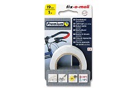 סרט הדבקה בד ,5 מטר, לבן 38 מ"מ