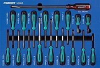 מגש מברגים 18 חלקים לארון מגירות SIGNET
