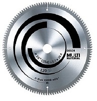 להב Multi Material לעץ ואלומיניום "10 - 120 שיניים Bosch