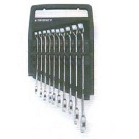 סט מפתחות רינג פתוח 8-22 מתלה