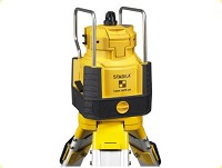 פלס לייזר מסתובב LAPR 150 עם חצובה STABILA