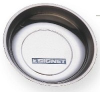 צלחת נירוסטה מגנטית עגול