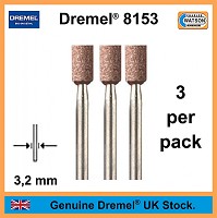 3 אבני ציר אלומיניום אוקסיד דרמל דגם 8153JA