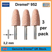 3 אבני ציר אלומיניום אוקסיד דרמל דגם 952JA