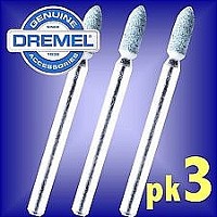 3 אבני ציר סיליקון קרביד דרמל דגם 83322JA