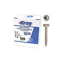 500 ברגי הברגה עדינה 25 מ"מ KREG