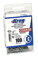 100 ברגי הברגה גסה 32 מ"מ KREG