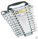 סט מפתחות רנג פתוח רצ'ט פרקי ממ 12יח