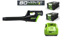 מפוח80V+שתי סוללות2.0AH+מטען