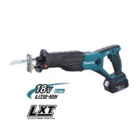 מסור חרב מקיטה נטען 18V כולל 2 סוללות 3AH ומטען מהיר