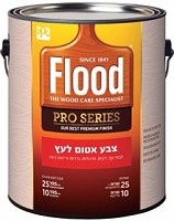 צבע אטום לעץ גלון במבחר גוונים FLOOD